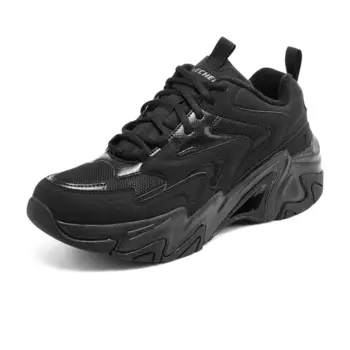 Кроссовки спортивные мужские Skechers Mecha в стиле ретро, черный