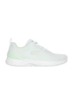 Кроссовки спортивные Skech-Air Dynamight New Step, шнуровка, моющиеся, женские SKECHERS, цвет Wmt White Mint