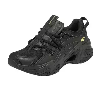Кроссовки спортивные унисекс Skechers Zhao Lusi на толстой подошве, черный