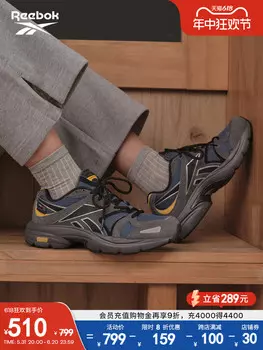 Кроссовки спортивные Y2K Reebok Premier Road в стиле ретро, серый