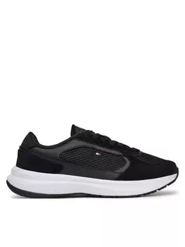 Кроссовки Sporty Runner FW0FW08644 Tommy Hilfiger, черный