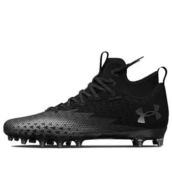 Кроссовки spotlight clone 3.0 mc 'black metallic silver' Under Armour, черный