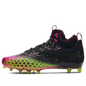 Кроссовки spotlight clone 3.0 mc 'black rebel pink' Under Armour, черный