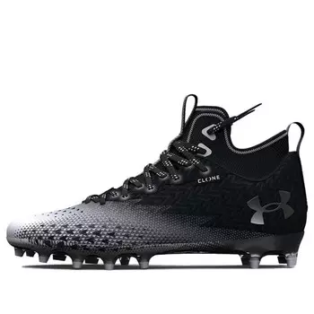Кроссовки spotlight clone 3.0 mc 'black white' Under Armour, черный