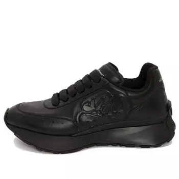 Кроссовки sprint runner 'black' Alexander Mcqueen, черный