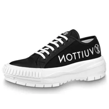 Кроссовки squad sneakers 'black' Louis Vuitton, черный