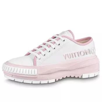 Кроссовки squad sneakers 'white pink' Louis Vuitton, белый
