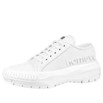 Кроссовки squad trainers 'white with brown' Louis Vuitton, белый