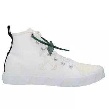 Кроссовки среднего размера из вулканизированной парусины Off-White, белый