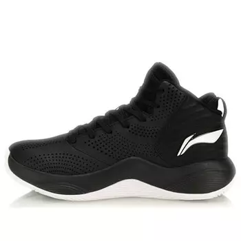 Кроссовки средней высоты для баскетбола с флисовой подкладкой Li-Ning, черный