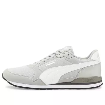 Кроссовки st runner v3 'grey white' Puma, серый