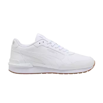 Кроссовки ST Runner v4 Leather 'White Glacial Grey Gum', белый