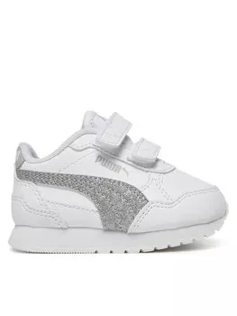 Кроссовки St Runner V4 Sl Glitter V Inf 401592 01 Puma, белый
