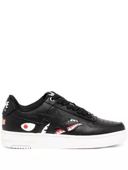 Кроссовки STA Shark M2 A BATHING APE, черный