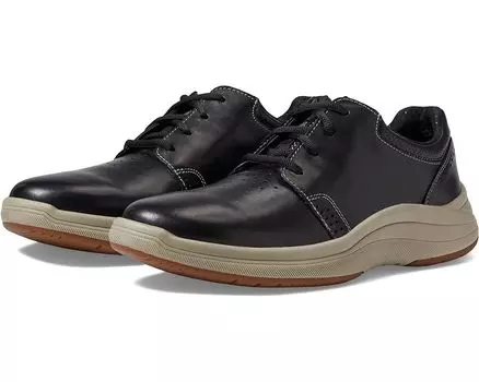 Кроссовки Stacy Adams Lennox Plain Toe Lace-Up Sneaker, цвет Black Smooth