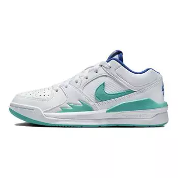 Кроссовки Stadium 90 Kids GS Low-top Белый / Изумрудно-зеленый / Оранжево-красный / Королевский зеленый Jordan, красный