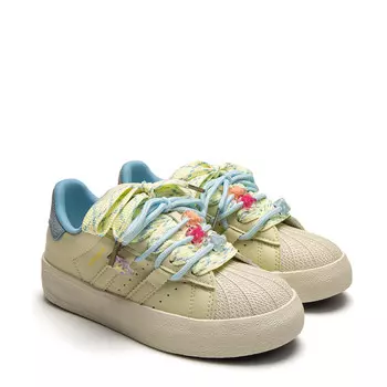 Кроссовки STAE Skateboarding Shoes Women's Low-top, цвет Lemon