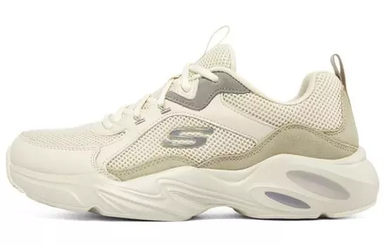 Кроссовки Stamina Airy Chunky для мужчин с низким верхом молочно-белого цвета Skechers
