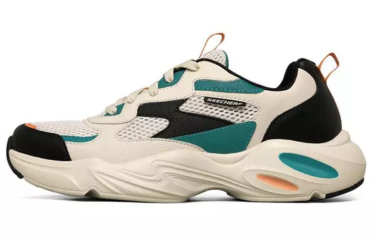 Кроссовки Stamina Airy Chunky для мужчин с низким верхом, белого цвета Skechers