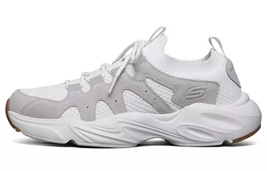 Кроссовки Stamina Airy Chunky для мужчин с низким верхом молочно-белого цвета Skechers