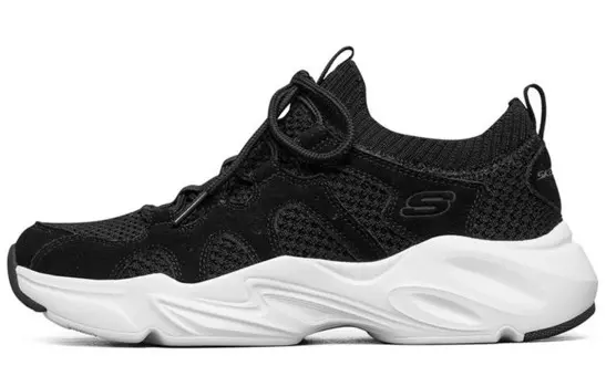 Кроссовки Stamina Airy Chunky женские низкие белые/черные Skechers