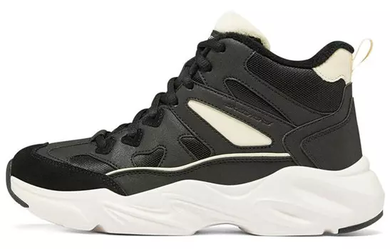 Кроссовки Stamina Airy Chunky женские высокие черные/голые Skechers