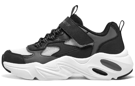 Кроссовки Stamina Airy Kids Lifestyle GS Low-top Black/Grey Skechers, черный/серый