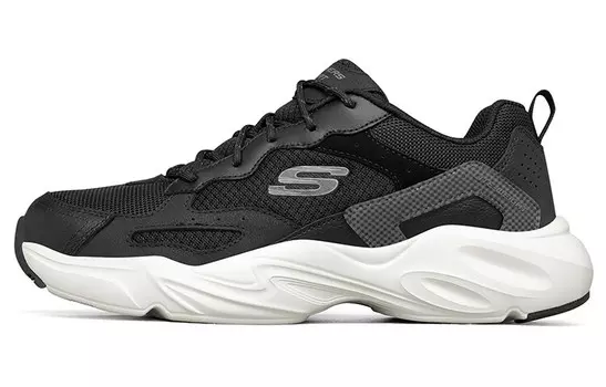 Кроссовки Stamina Airy Lifestyle для мужчин с низким верхом, черные Skechers
