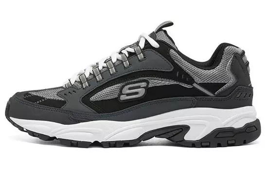 Кроссовки Stamina Chunky для мужчин с низким верхом, темно-синие/черные Skechers