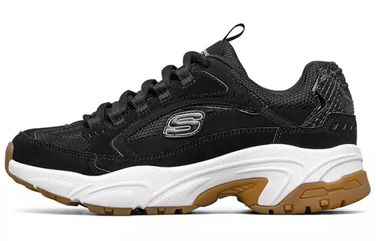 Кроссовки Stamina Chunky женские низкие черные Skechers