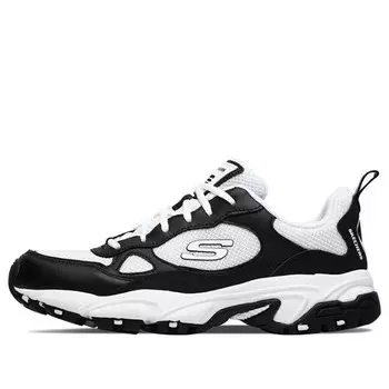 Кроссовки stamina running shoes 'black white' Skechers, черный