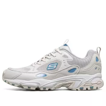 Кроссовки stamina running shoes grey/blue Skechers, белый