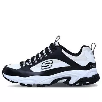 Кроссовки stamina running shoes 'white black' Skechers, белый