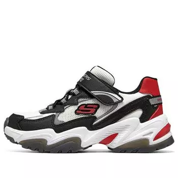 Кроссовки stamina v2 'black white red' Skechers, черный