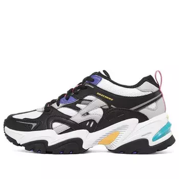 Кроссовки stamina v2 'black white' Skechers, черный