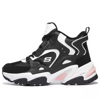 Кроссовки stamina v2 'black white' Skechers, черный