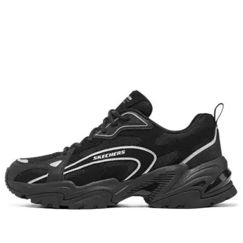 Кроссовки stamina v2 'black white' Skechers, черный