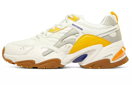 Кроссовки Stamina V2 Chunky для мужчин с низким верхом, серо-коричневые Skechers