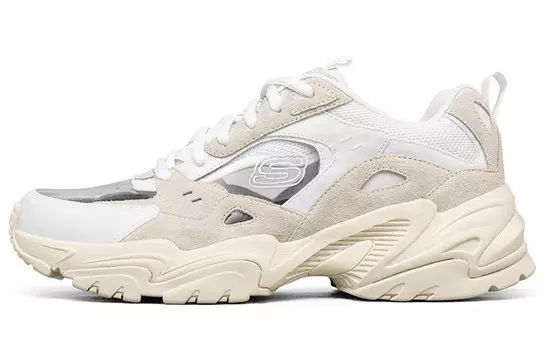Кроссовки Stamina V2 Chunky мужские низкие белые Skechers