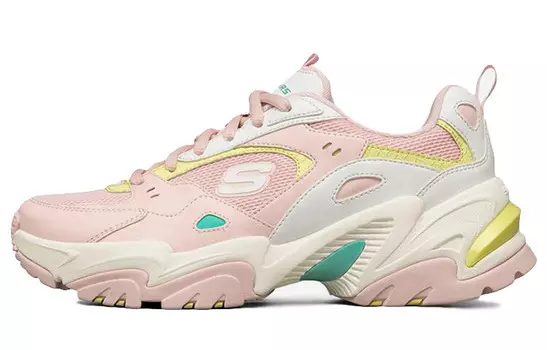 Кроссовки Stamina V2 Chunky женские низкие розовые Skechers