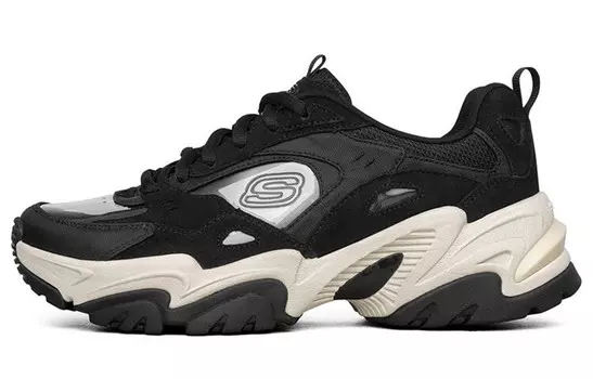 Кроссовки Stamina V2 Chunky женские, среднего размера, черные Skechers