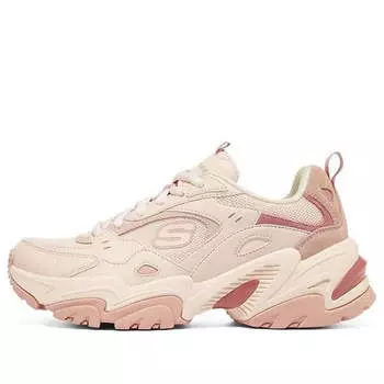 Кроссовки stamina v2 'pink red' Skechers, красный