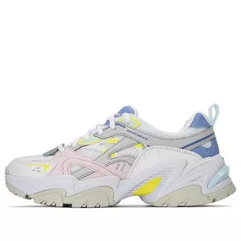 Кроссовки stamina v2 'white blue pink' Skechers, белый