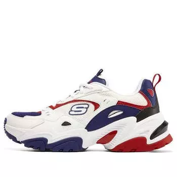 Кроссовки stamina v2 'white navy blue red' Skechers, белый