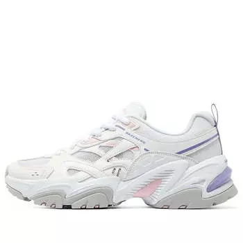 Кроссовки stamina v2 'white pink purple' Skechers, белый