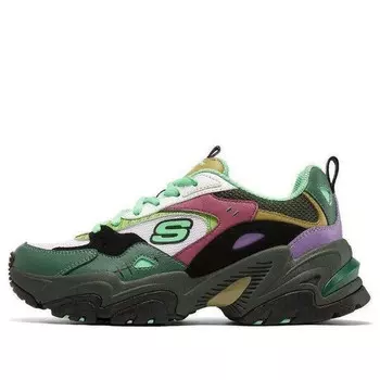 Кроссовки stamina v2 x one piece 'green multicolor' Skechers, зеленый