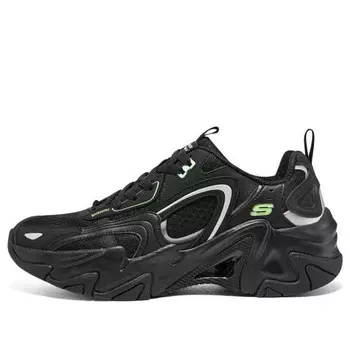 Кроссовки stamina v3 'black' Skechers, черный