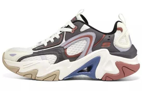 Кроссовки Stamina V3 Chunky для мужчин с низким верхом, темно-серые/синие/черные Skechers
