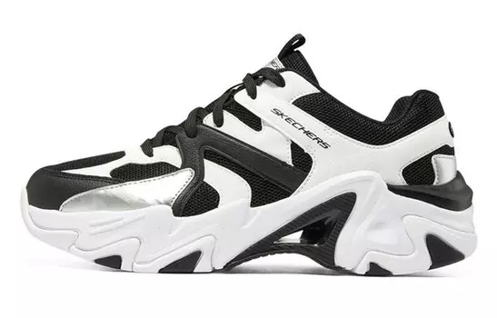 Кроссовки Stamina V3 Chunky мужские низкие черные/белые Skechers