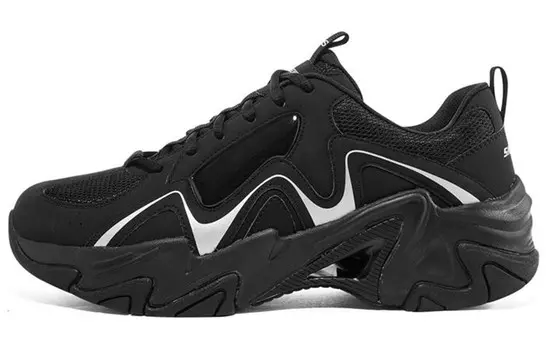 Кроссовки Stamina V3 Chunky мужские низкие черные/белые Skechers